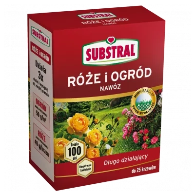 Substral nawóz róże kwiaty warzywa 1kg 100 dni